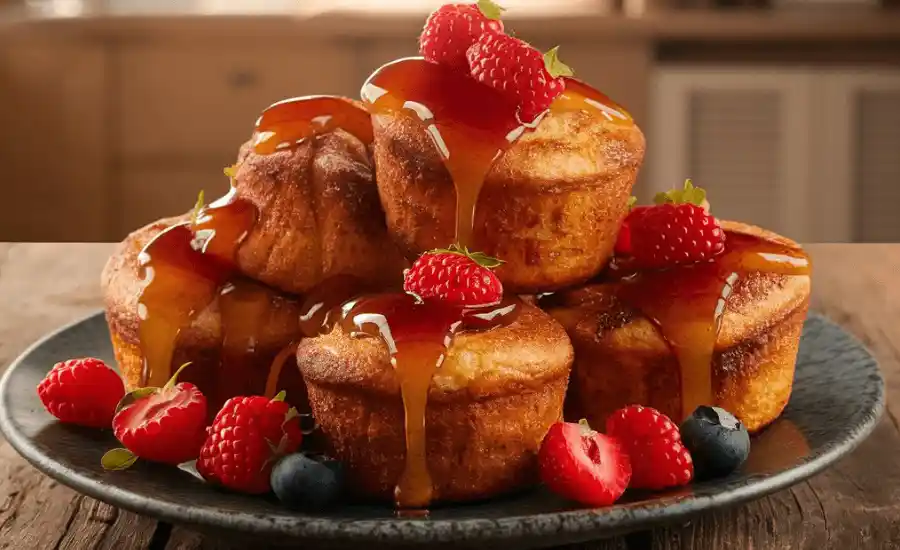 Cinnamon Sugar French Toast Muffins