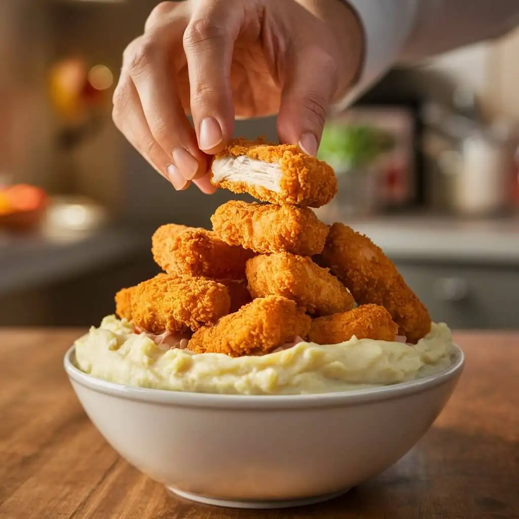 KFC Bowl Recipe: Is This the Best Copycat Ever? 3 Layering Chicken Nuggets for KFC Famous Bowl Recipe
