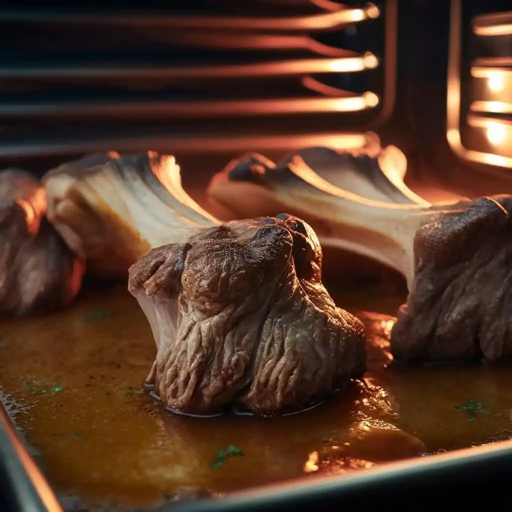 Soup Bones: 5 Easy Steps to Rich Homemade Broth 3 Roasting beef soup bones for rich bone broth flavor